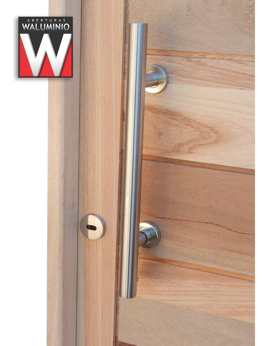 Pomo de puerta de doble hoja, manija de puerta lateral de puerta general  para puerta de entrada de villa para todo tipo de puertas de madera