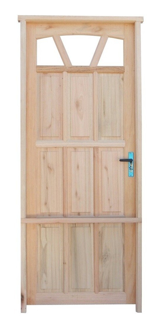 Puertas Exterior Eucaliptus Madera Nuevas Colonial -