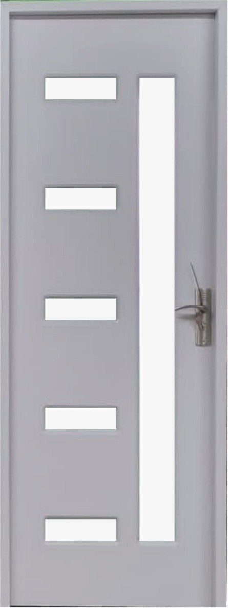 Puertas Aluminio Exterior Frente Puerta Ventana De Abrir - Waluminio